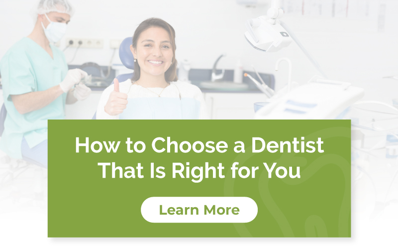 how to choose a dentist