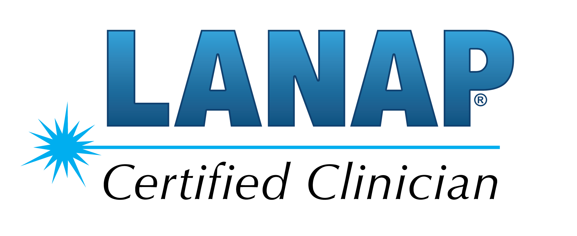 LANAP certified badge